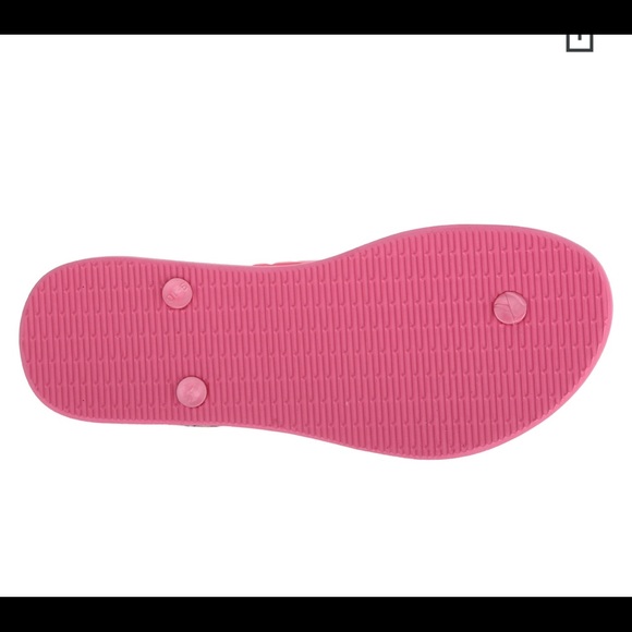 Kate Spade Denise Bow Flip Flop, Pink & Gold, Size 7/8 - Picture 9 of 10